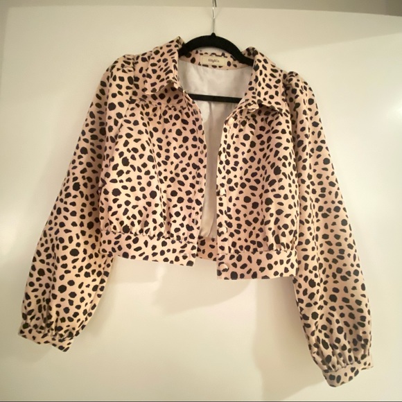 👋🏼Cropped pattern jacket - Picture 3 of 7